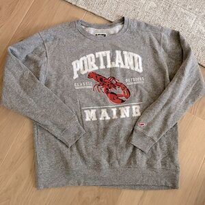 Portland Maine Crewneck Medium